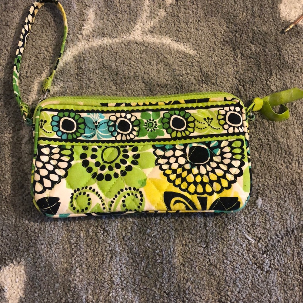 Vera Bradley floral wallet wristlet